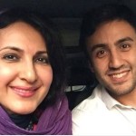 فاطمه گودرزی و پسرش پویان گنجی+عکس