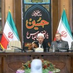 حضور مرد کفن پوش مقابل مجلس!