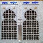 نصب نیمضریح حضرت عباس در کربلا+عکس