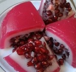 طرز تهیه کرم ژله انار در منزل