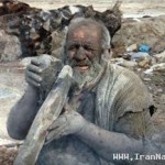 مردی ایرانی که اگر تمیز شود مریض میشود +عكس