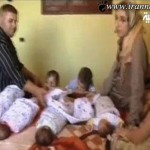 این خانم ۲۱ ساله صاحب ۱۱ فرزند شده است! (عکس)