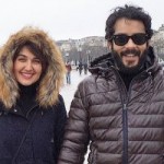 متن عاشقانه بازیگر مرد ایرانی برای همسر خارجیش گلوریا +عکس