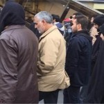 سردار قاسم سلیمانی در راهپیمایی صبح امروز+عکس