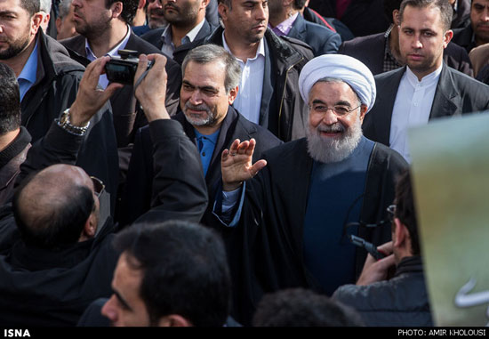 مقامات در راهپیمایی 22 بهمن +عکس