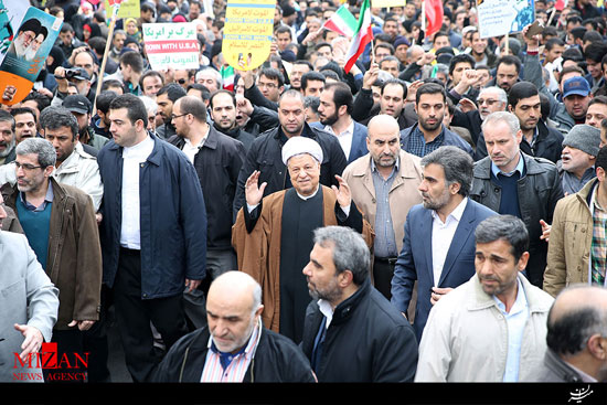 مقامات در راهپیمایی 22 بهمن +عکس