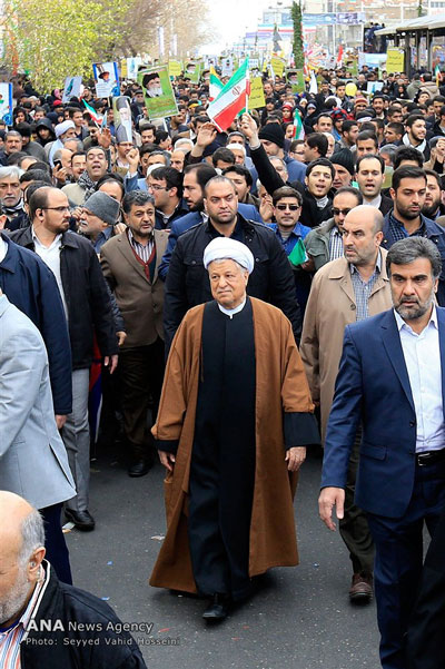 مقامات در راهپیمایی 22 بهمن +عکس