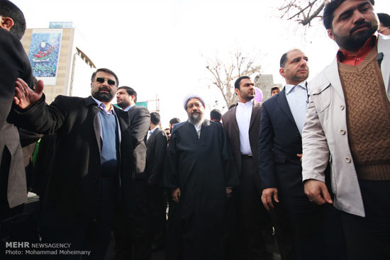 مقامات در راهپیمایی 22 بهمن +عکس