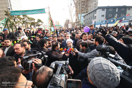 مقامات در راهپیمایی 22 بهمن +عکس