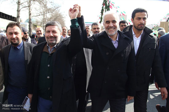 مقامات در راهپیمایی 22 بهمن +عکس