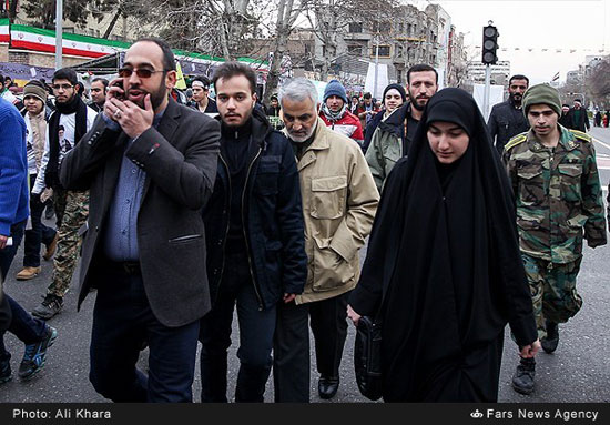 مقامات در راهپیمایی 22 بهمن +عکس