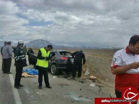خبرنگار صدا و سیما ، تصادف دلخراش ، تصادف خبرنگار شبکه خبر