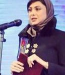 تيپ آزاده صمدي در اختتاميه جشنواره تئاتر + عکس
