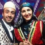 فاطمه گودرزی و فرزندش با پوشش لری +عکس