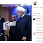 غافلگیر شدن روحانی در سمنان+عکس