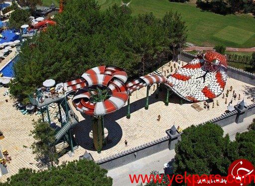هیجان انگیزترین سرسره های آبی جهان هیجان انگیزترین سرسره های آبی جهان