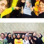 ادای احترام “پرستو صالحی” به همراه بازیگران به اسطوره استقلال + عکس