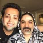 ترکیب خنده دار چهره یغما گلرویی و همسرش+عکس