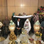 مراسم مراسم عقد حسینی بای خبرنگار صدا و سیما+عکس