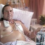 باد شدن راننده کامیون توسط شلنگ هوای فشار قوی