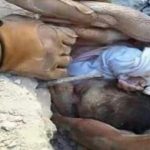 مین گذاری نوزاد ۴۰ روزه توسط داعش در فلوجه+عکس