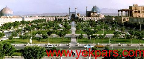 قشه میدان نقش جهان, معماری میدان نقش جهان