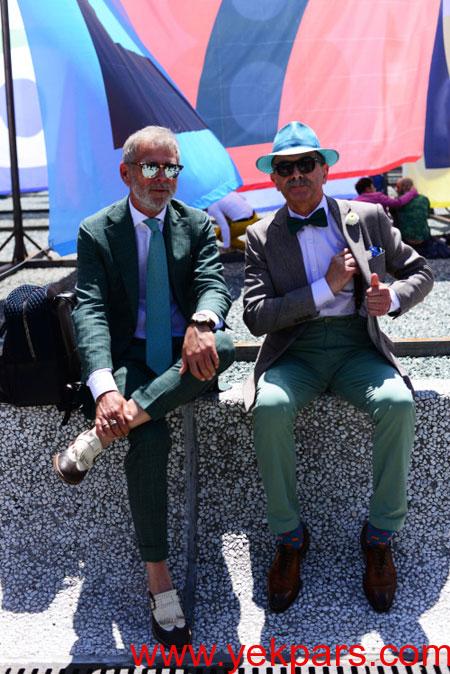 مراسمPitti Uomo, تیپ ها در هفته مد ایتالیا