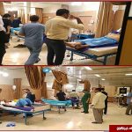 گرمازدگی آتشنشانان ماهشهر+عکس