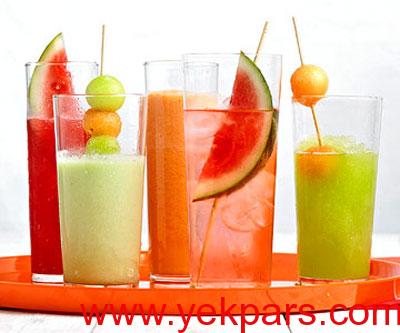 مواد لازم برای تهیه فالوده میوه ای,طرز تهیه فالوده میوه های تابستانی