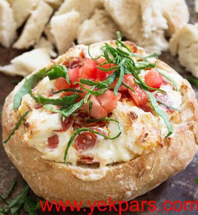درست کردن پيتزای نارنجكی,طرز تهیه پيتزای نارنجكی