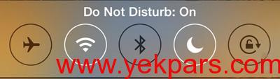 قابلیت Do Not Disturb آیفون , امکانات گوشی آیفون 