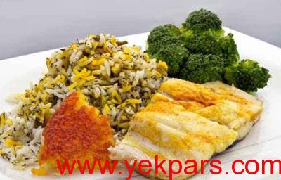 پخت بریانی ماهی,طرز تهیه سبزی پلو ماهی هندی