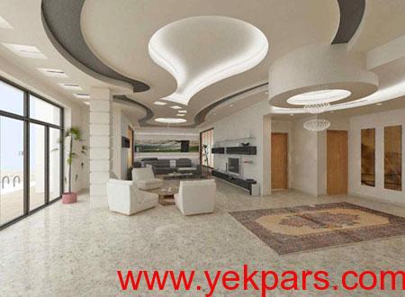 تصاویری از کناف,مزایای سقف کناف