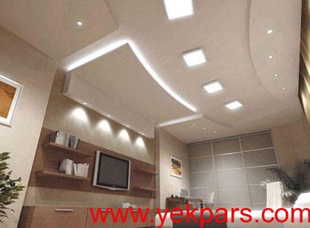 مزایا و معایب انواع سقف های کاذب,مزایای کناف