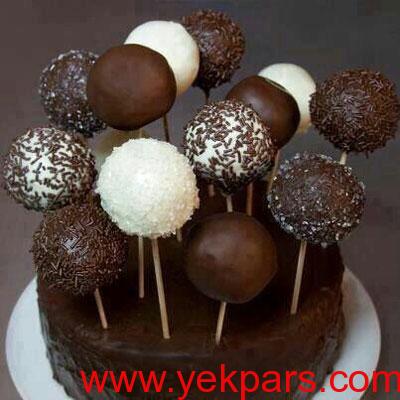 طرز تهیه توپک های شکلاتی فوری,نحوه درست کردن توپک های شکلاتی