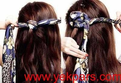 روشهای بستن دستمال سر