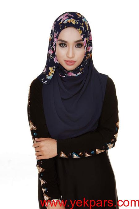 آموزش تصویری بستن شال و روسری,مدل روسری زنانه