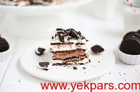 طرز تهیه کیک بستنی, درست کردن آسان ترین کیک بستنی