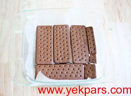 طرز تهیه کیک بستنی, درست کردن آسان ترین کیک بستنی