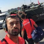سلفی فوتبالیست ایرانی با تانک ارتش ترکیه