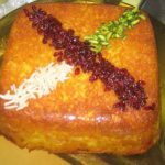 ته چین مرغ در فر