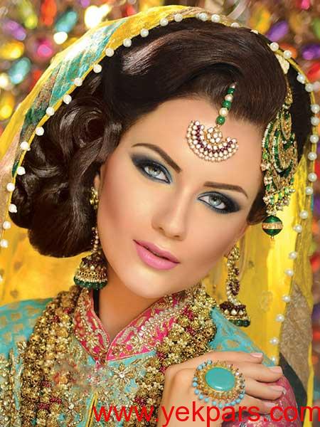 مدل آرایش هندی