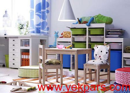 نکاتی برای طراحی اتاق مشترک کودکان,اتاق مشترک کودکان