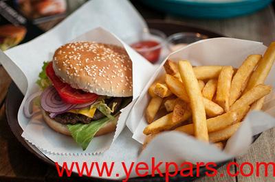 چیز برگر خانگی,پخت چیز برگر خانگی