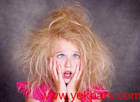ترمیم موهای وز شده