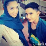 سلفی کیمیا علیزاده در کنار برادرش