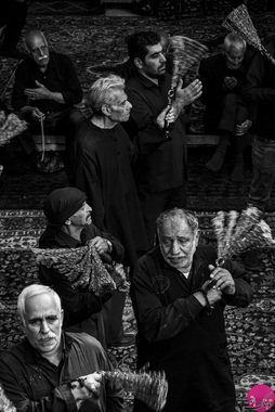 شور حسینی ـ هیأت عزاداری در منزل آیت الله بروجردی