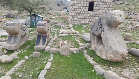عکس آبشار آرپناه در خوزستان