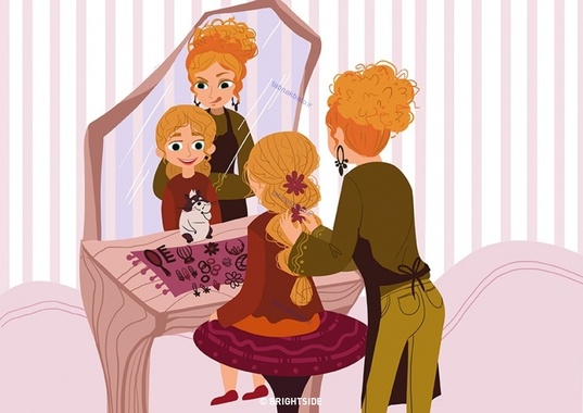 کمک به یکدیگر برای زیباتر شدن