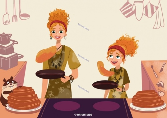 پختن یک غذای، هر چه باشد و خوردن آن با هم در گوشه دنج و آرام خانه